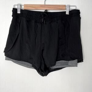 BCBG Generation 2-in-1 Running Shorts Size Large